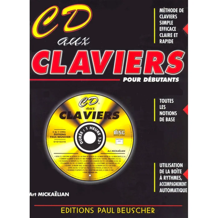 Paul Beuscher Publications Mickaelian Art – CD Aux Claviers