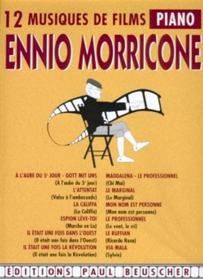 Paul Beuscher Publications Morricone Ennio – Musique De Films -PVG