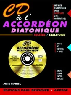 Paul Beuscher Publications Pennec Alain – CD A L’accordeon Diatonique + CD