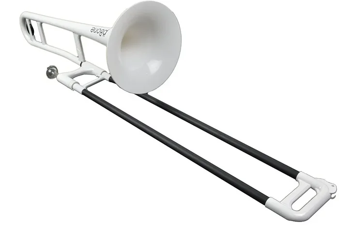 pBone 700646 Trombone plastiques White