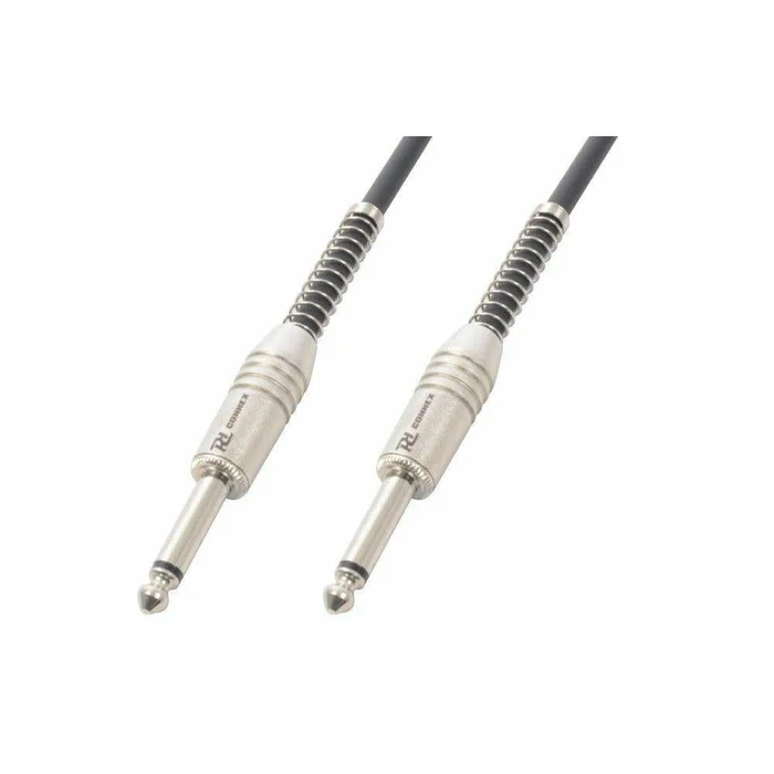 PD Connex Câble Audio Cordon Guitare Jack 6,35 Mâle Mono/Jack 6,35 Mâle Mono – 3m