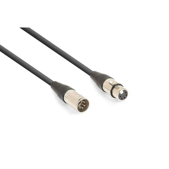PD Connex DMX Cordon DMX 5-pin XLR Mâle/XLR Femelle – 3,5m