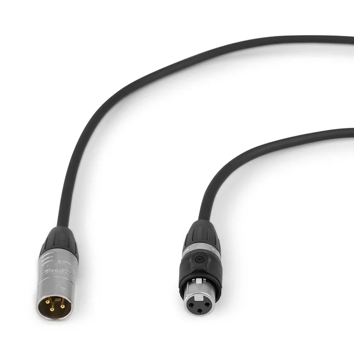 PD Connex DMX Cordon DMX IP 65, XLR 3 Pôles Mâle/XLR Femelle – 12m