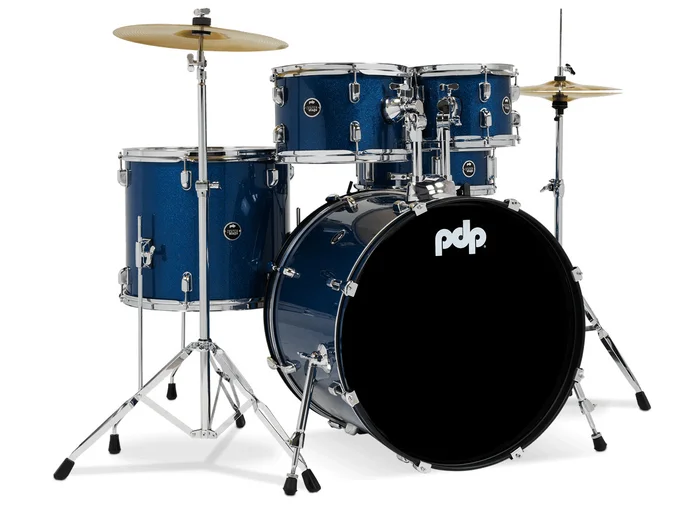PDP By DW Center Stage Blue Sparkle PDCE2215ktrb