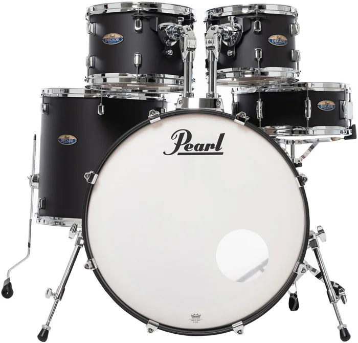 Pearl Drums Decade Maple Stage Satin Slate Black (sans Hardware)
