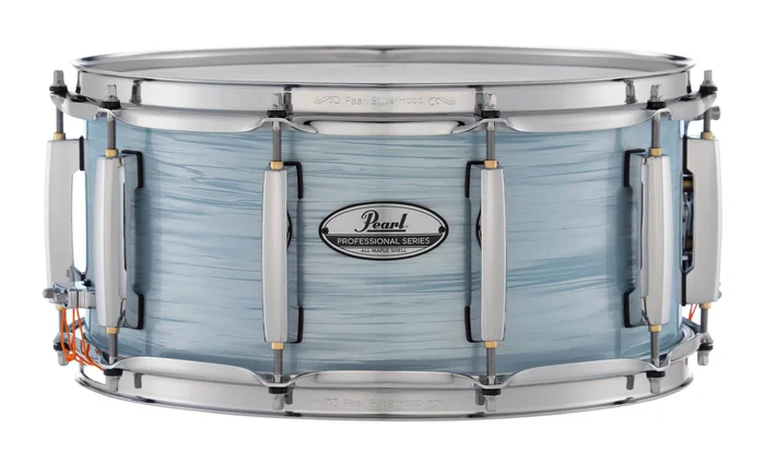 Pearl Drums PMX Professional Maple 14X5 Ice Blue Oyster