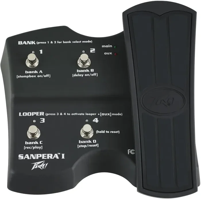 Peavey Sanpera 1 Pédalier pour ampli guitare