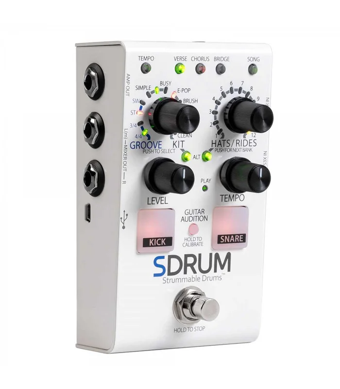 Pédale d’Effet DIGITECH SDRUM BLANC