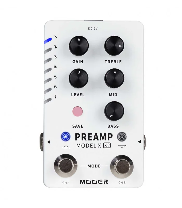 Pédale d’Effet MOOER PREAMP MODEL X X2