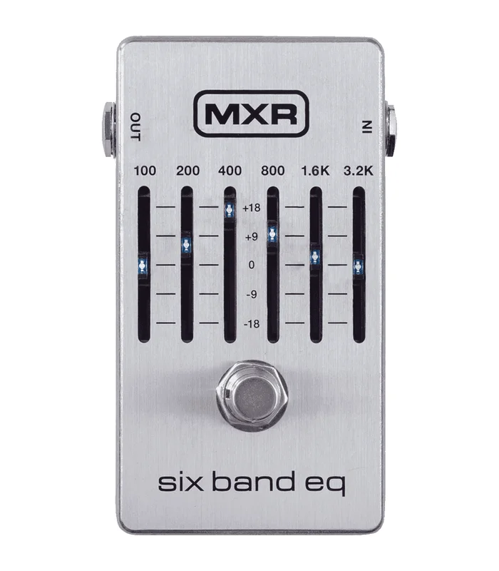 Pédale d’Effet MXR M109S EQ 6 bandes