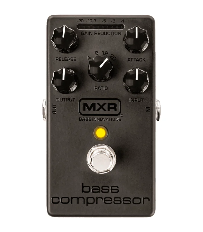 Pédale d’Effet MXR M87B Bass Compressor Blackout Limited Edition