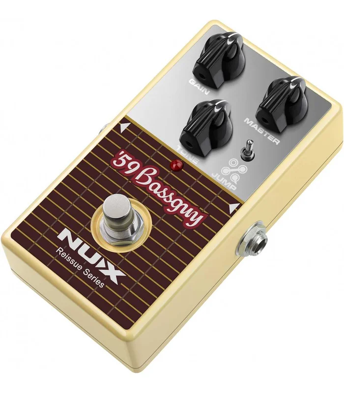 Pédale d’Effet NUX – 59-BASSGUY-OD – Analogique type Bassman vintage