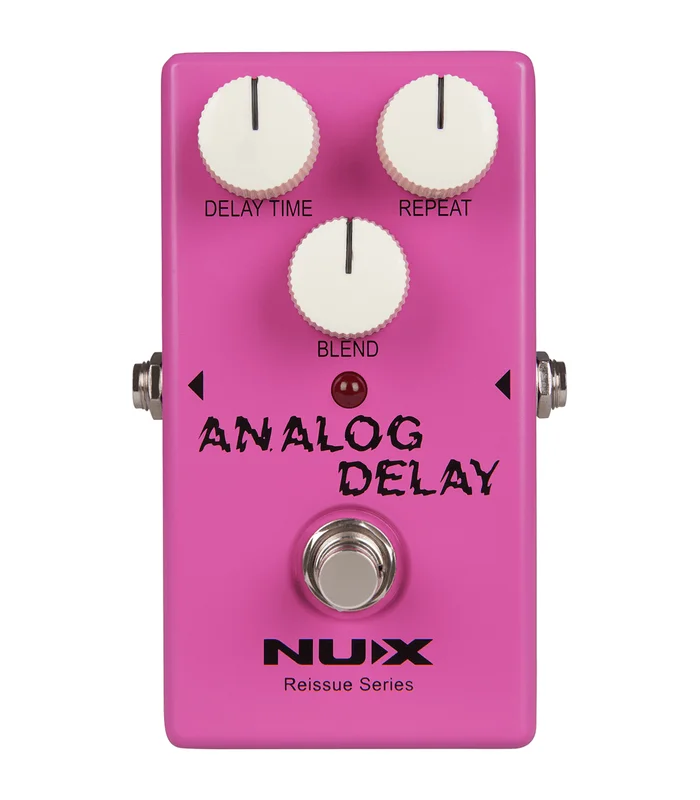 Pédale d’Effet NUX – ANALOG-DELAY-R – Analogique Bucket-Bridage vintage reissue