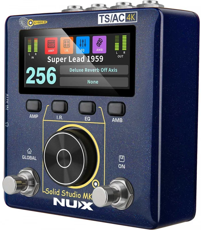 Pédale d’Effet NUX – SOLIDSTUDIO-MKII – Simulateur d’ampli de puissance et d’IR – Image 2