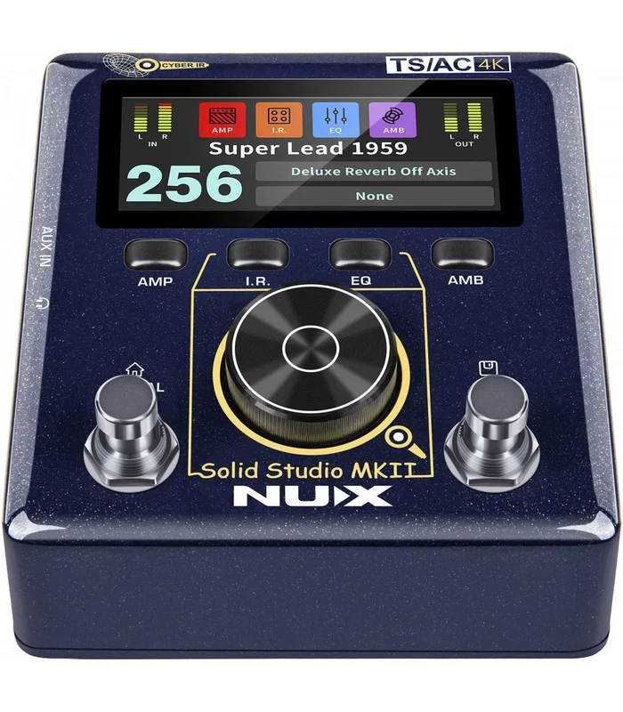 Pédale d’Effet NUX – SOLIDSTUDIO-MKII – Simulateur d’ampli de puissance et d’IR – Image 4