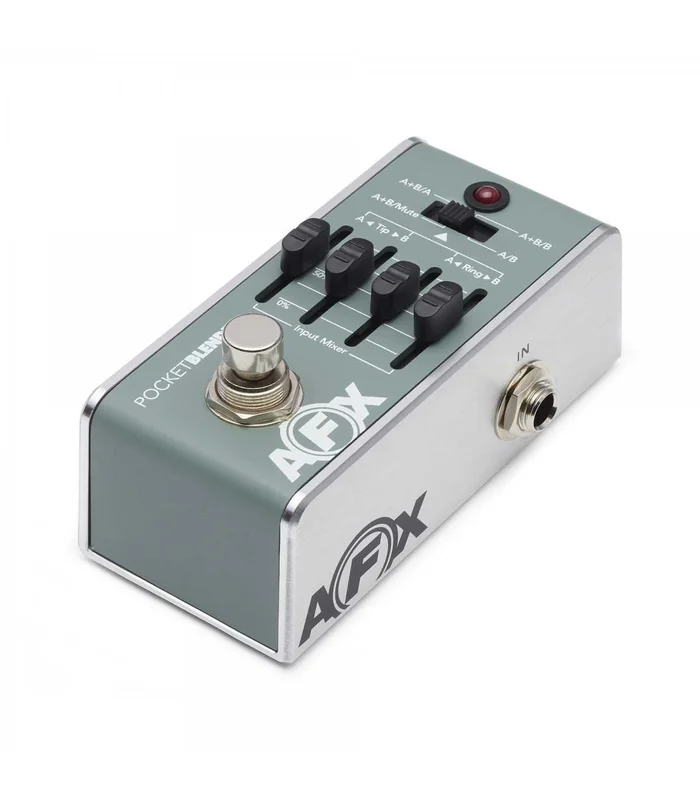 Pédale pour Ampli FISHMAN – PRO-AFX-DI2 – Mini pédale AFX Pocket Blender A/B/Y + D.I.
