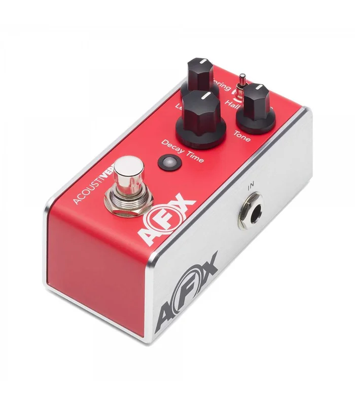 Pédale pour Ampli FISHMAN – PRO-AFX-RV2 – Mini pédale AFX AcoustiVerb Reverb