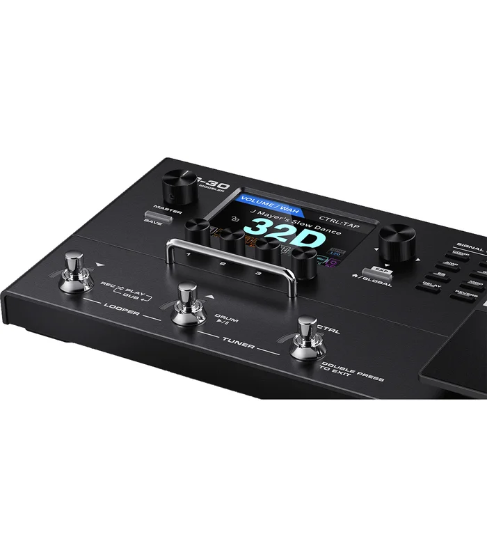 Pédalier Multi-Effets NUX – MG30 – 3 switchs, LCD 4″, pédale d’expression – Image 2