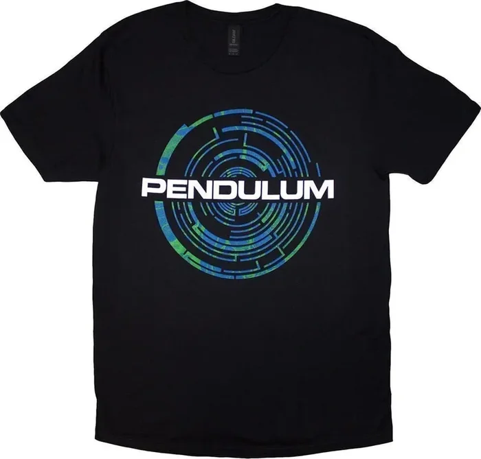 Pendulum T-shirt Colour Logo Unisex Black L