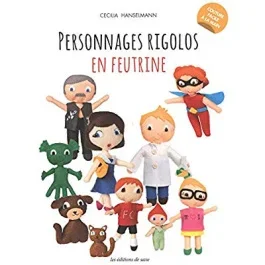 Personnages rigolos en feutrine