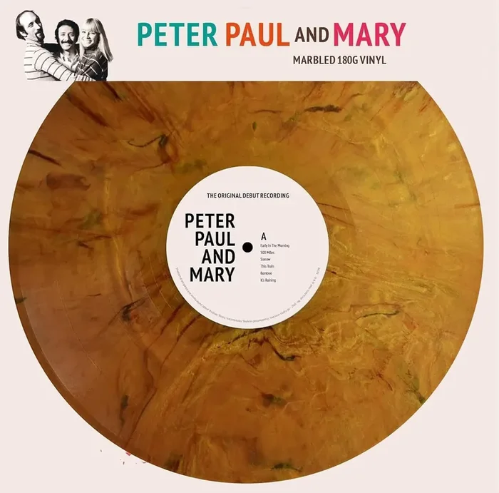 Peter, Paul and Mary – The Original Debut Recording (Gold Marbled Coloured) (LP)