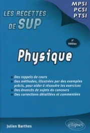 Physique MPSI-PCSI-PTSI. 2e édition