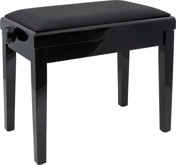 Pianonova HY-PJ023 Tabouret de piano en bois Black Gloss