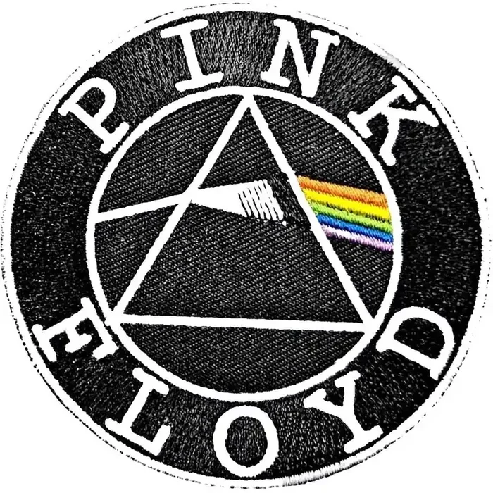 Pink Floyd Circle Logo Patch thermocollant