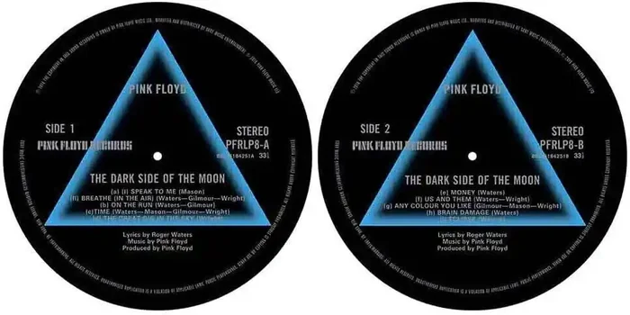 Pink Floyd Dark Side Of The Moon Disque de feutrine
