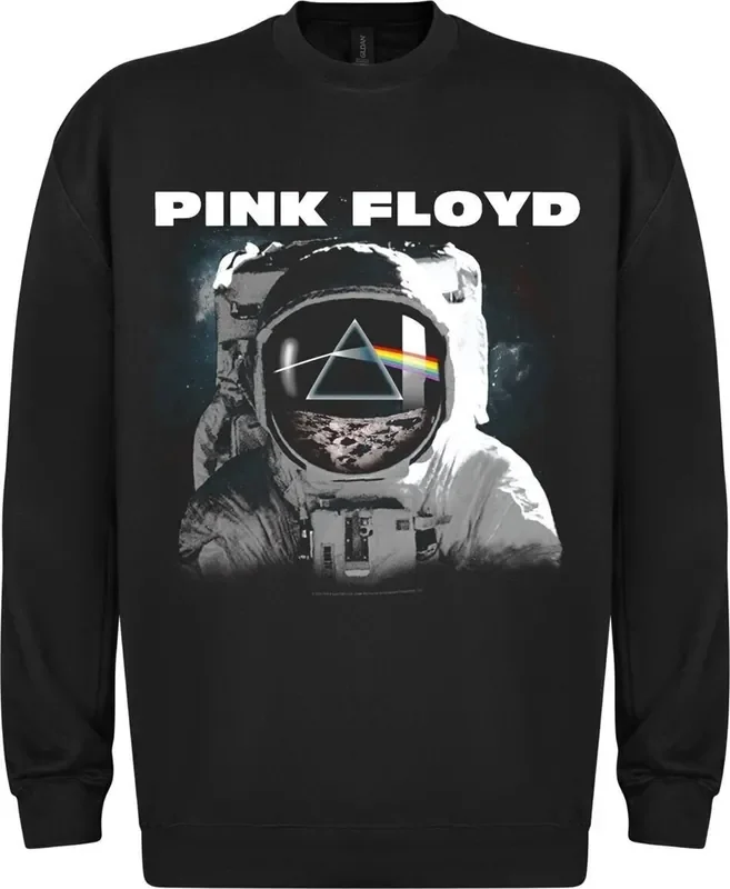 Pink Floyd Hoodie The Dark Side Of The Moon Astronaut Unisex Black 2XL