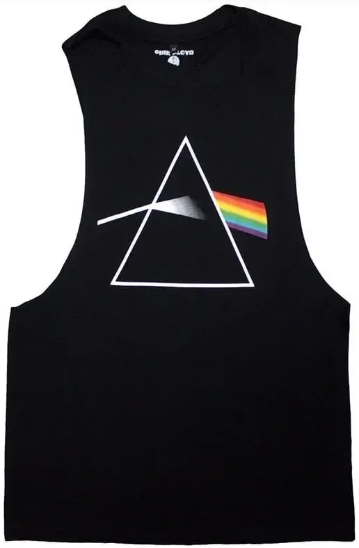 Pink Floyd T-shirt Dark Side Of The Moon Album Unisex Black S
