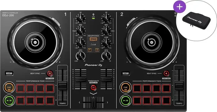 Pioneer Dj Dj DDJ-200-DJC-Bag SET Contrôleur DJ