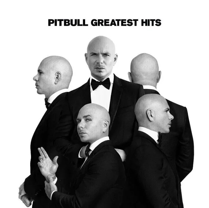 Pitbull – Greatest Hits (Clear with Black Swirl Coloured) (Reissue) (LP)
