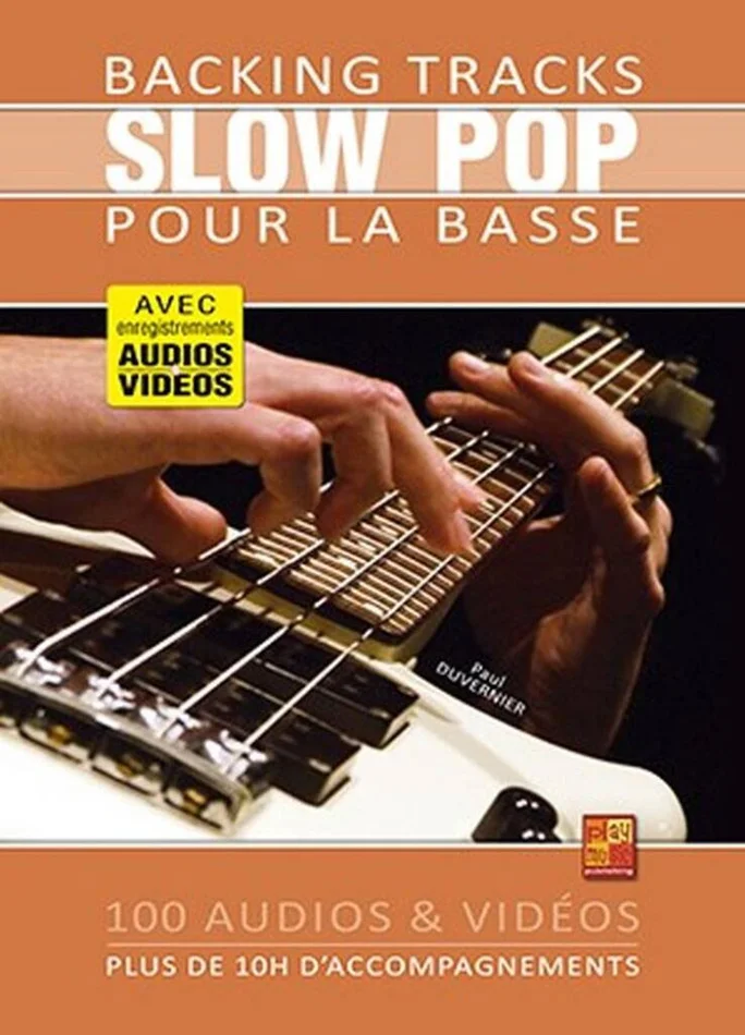 Play Music Publishing Backing Tracks Slow Pop pour la Basse