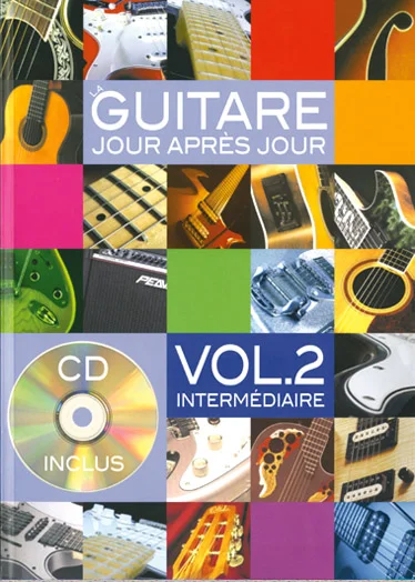 Play Music Publishing Desgranges Bruno – La Guitare Jour Apres Jour Vol.2 +CD
