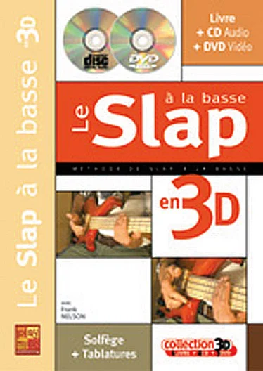 Play Music Publishing Nelson Franck – Le Slap A La Basse En 3D CD + DVD