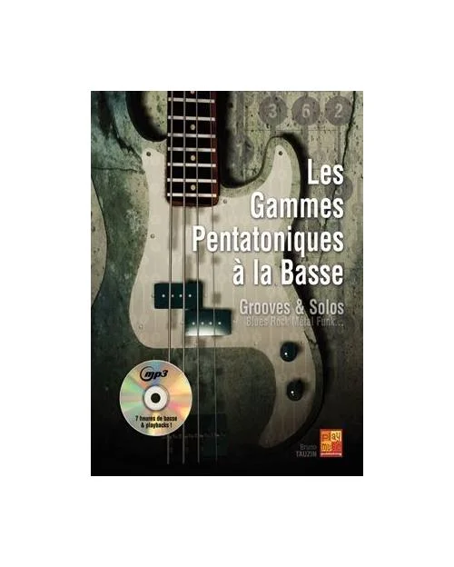 Play Music Publishing Tauzin B. – Les Gammes Pentatoniques A La Basse + CD