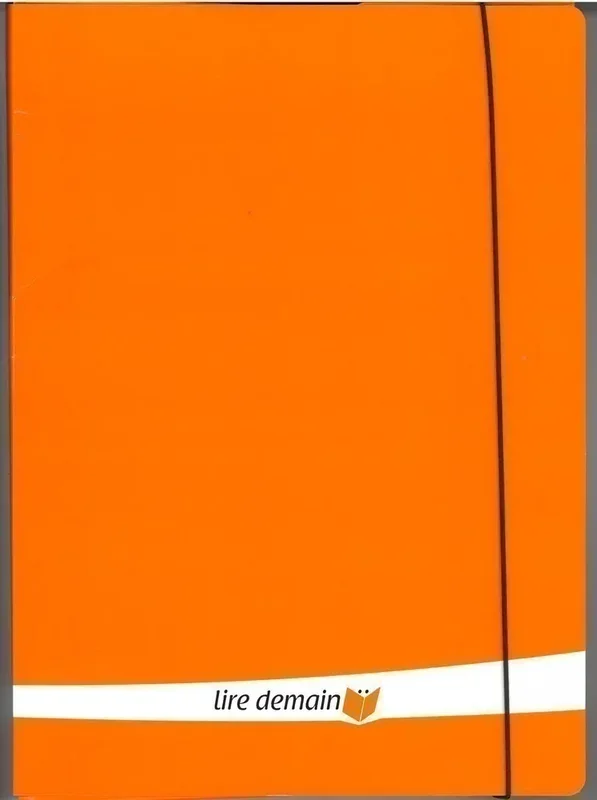 POCHETTE CARTONNEE ORANGE POUR FICHIERS