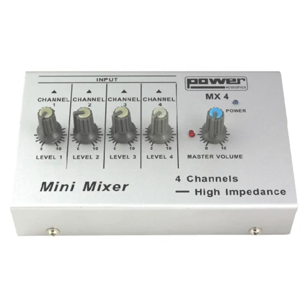 Power Acoustics – Sonorisation MX 4