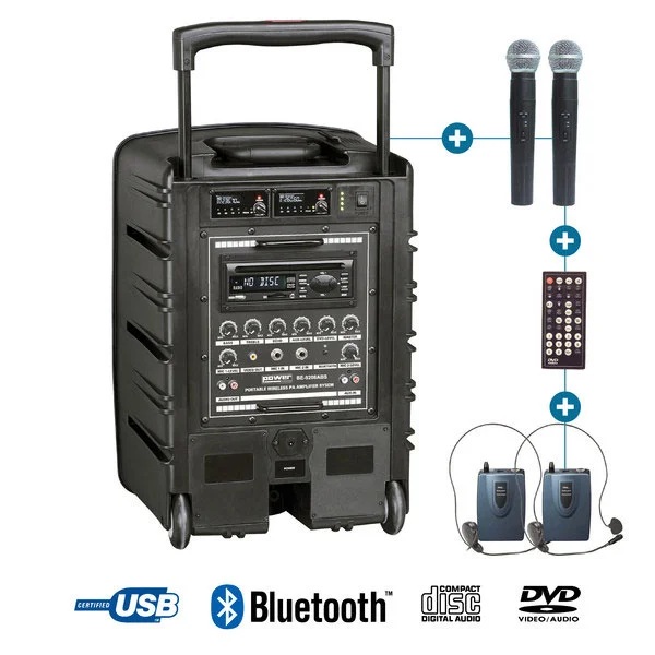 POWER ACOUSTICS SONORISATION BE9208 PT Abs