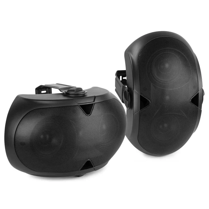 Power Dynamics BE42B – Set d’Enceintes 150 Watts, 4″, Livré avec Étrier de Fixation – Noir
