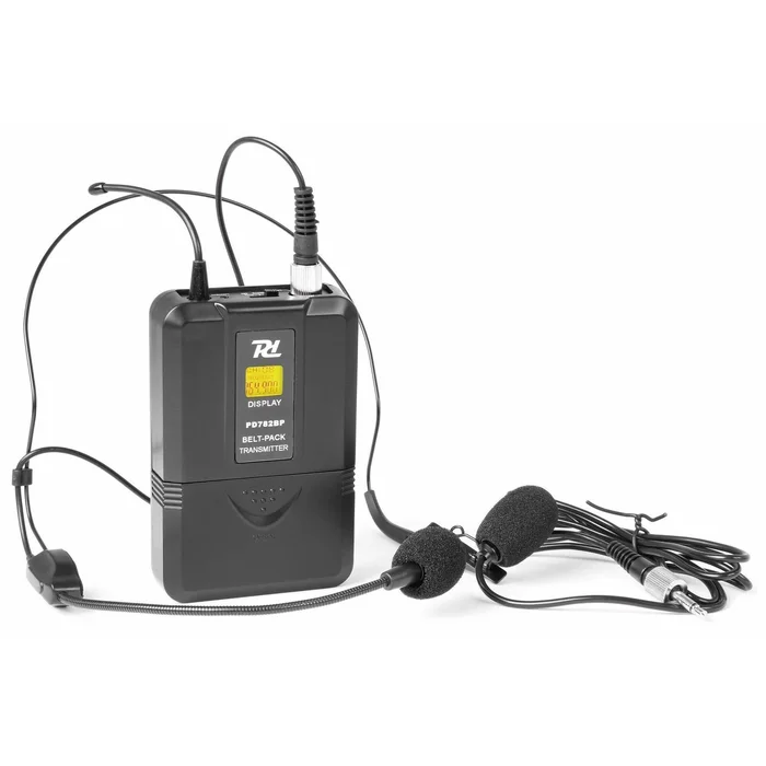 Power Dynamics PD782BP – Micro-Casque et Micro-Cravate pour Série PD780