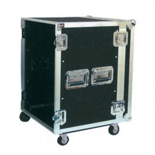POWER FLIGHTS FLIGHT CASE 12U AVEC ROULETTES