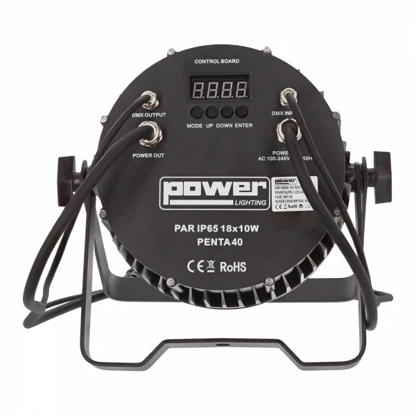 Power Lighting PAR SLIM 18x10W IP65 PENTA40 – Image 2