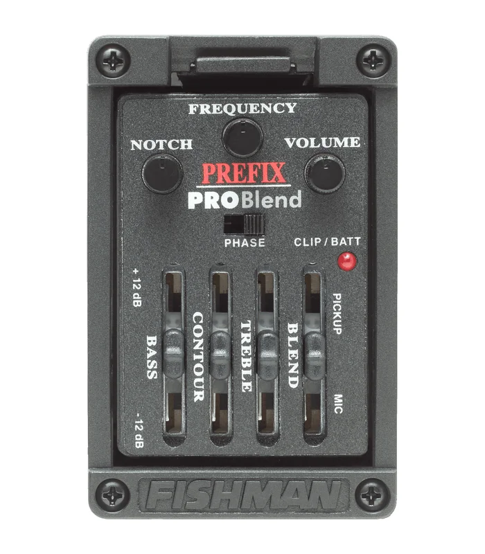 Pré-Ampli pour Guitare Acoustique FISHMAN – PRO-MAN-P51 – PREFIX – Prefix Pro Blend format étroit