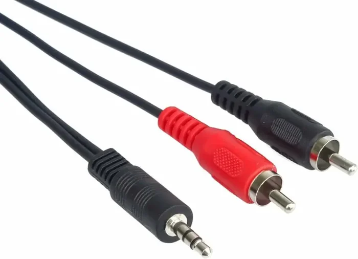 PremiumCord Jack 3.5mm-2xCINCH M/M 5 m Câble audio
