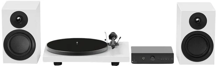 Pro-Ject Colourful Audio System E Satin White Kit Turntable
