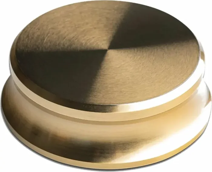 Pro-Ject Record Puck Brass Réduction centrale
