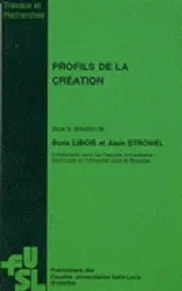 PROFILS DE LA CREATION