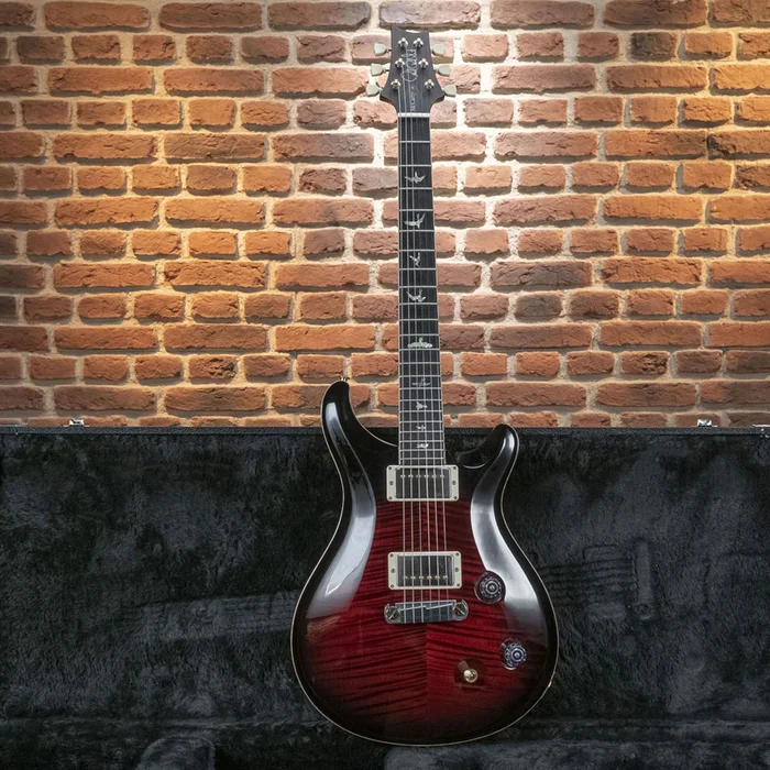 PRS Mccarty Cc 10 Fire Red Smokeburst